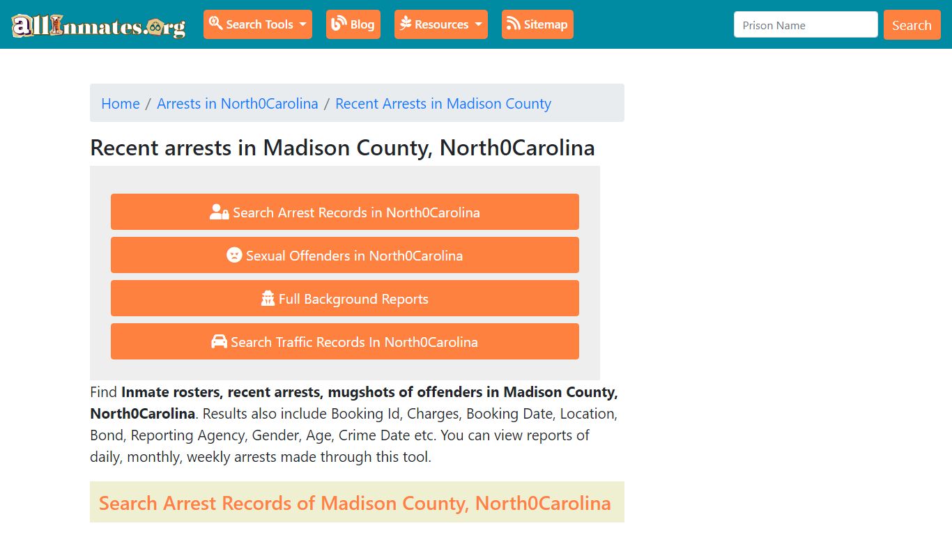 Recent arrests in Madison County, North Carolina | Mugshots, Rosters ...